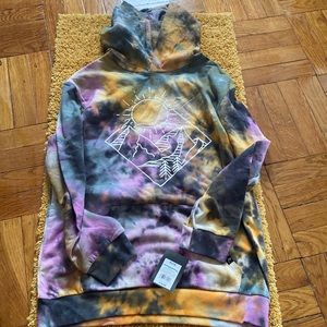 Boys Tie Dye hoodie with front pocket
